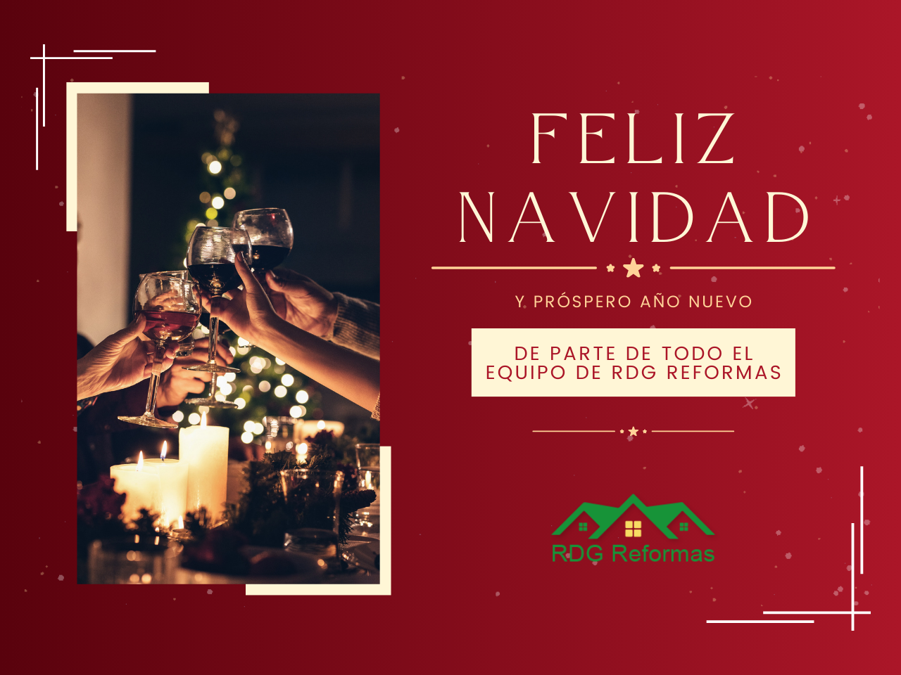 RdgReformas te desea una Feliz Navidad