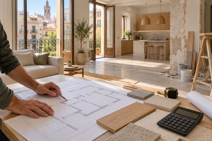 Presupuesto reforma integral de vivienda en Valencia